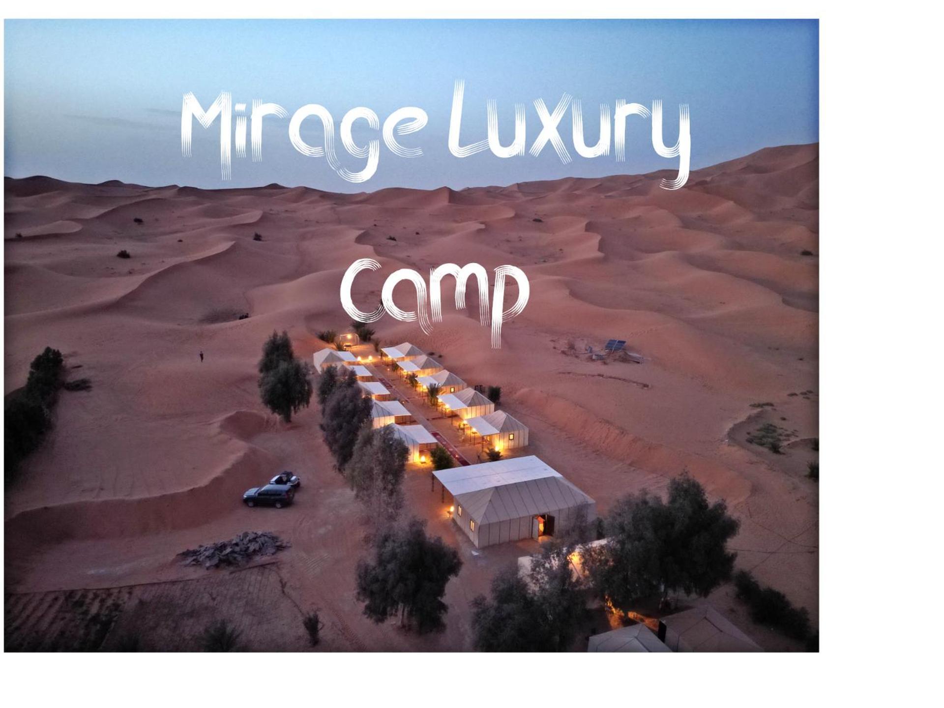 Hotel Mirage Luxury Camp à Merzouga Extérieur photo